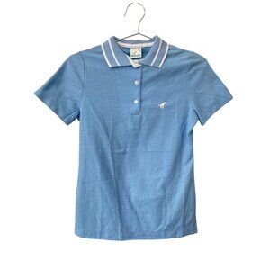 Vintage 80s Wrangler Junior Polo Shirt Size Small Short Sleeve Retro Deadstock N